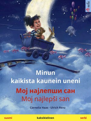 cover image of Minun kaikista kaunein uneni – Мој најлепши сан / Moj najlepši san (suomi – serbi)